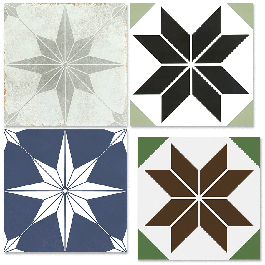 中國佛山瓷磚 China Foshan Tiles Encaustic Tiles 啞光地磚 牆磚F30089X F30310 F30401 F30495L F30516L F30588W花磚 裝飾磚 混裝發貨 隨機圖案 30×30cm