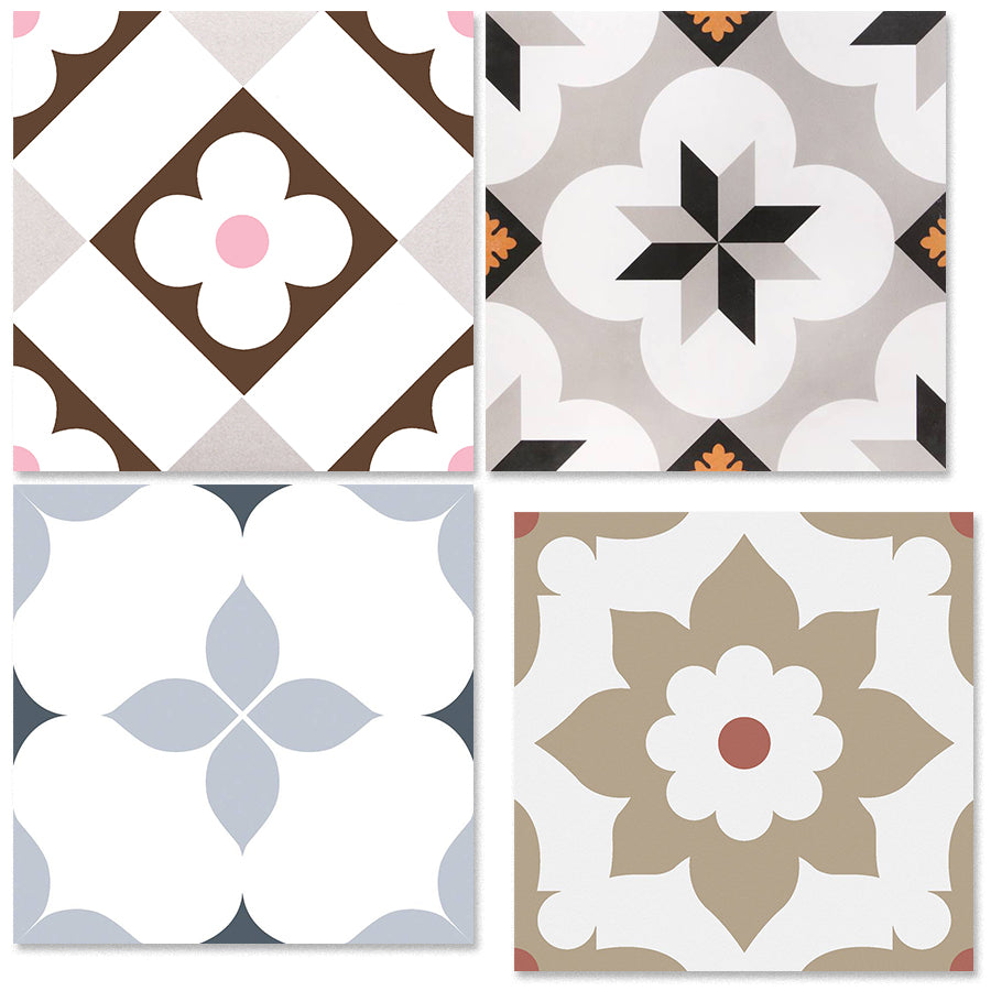 中國佛山瓷磚 China Foshan Tiles Encaustic Tiles 啞光地磚 牆磚 F30312 F30368 F30439 F30532W 花磚 裝飾磚 混裝發貨 隨機圖案 30×30cm