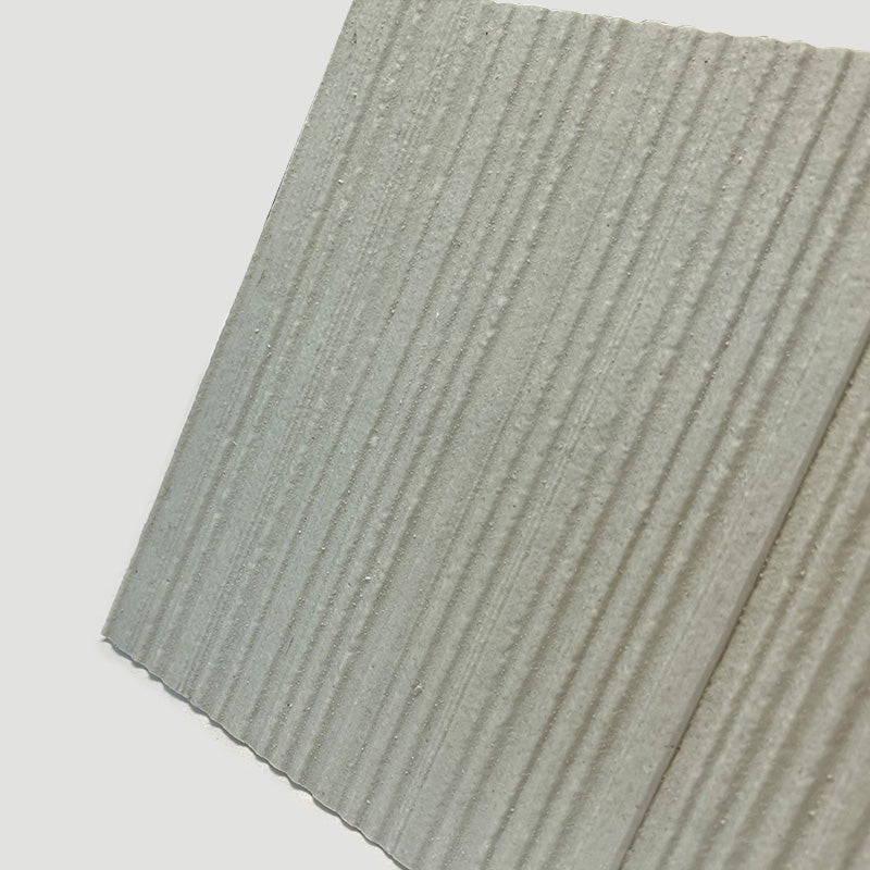 Flexible Stone 軟瓷 Veneer Sheet Interior and Exterior 柔性石材 真石質感 防水防潮 室內戶外可用 新線石280x60cm米白052水泥灰032