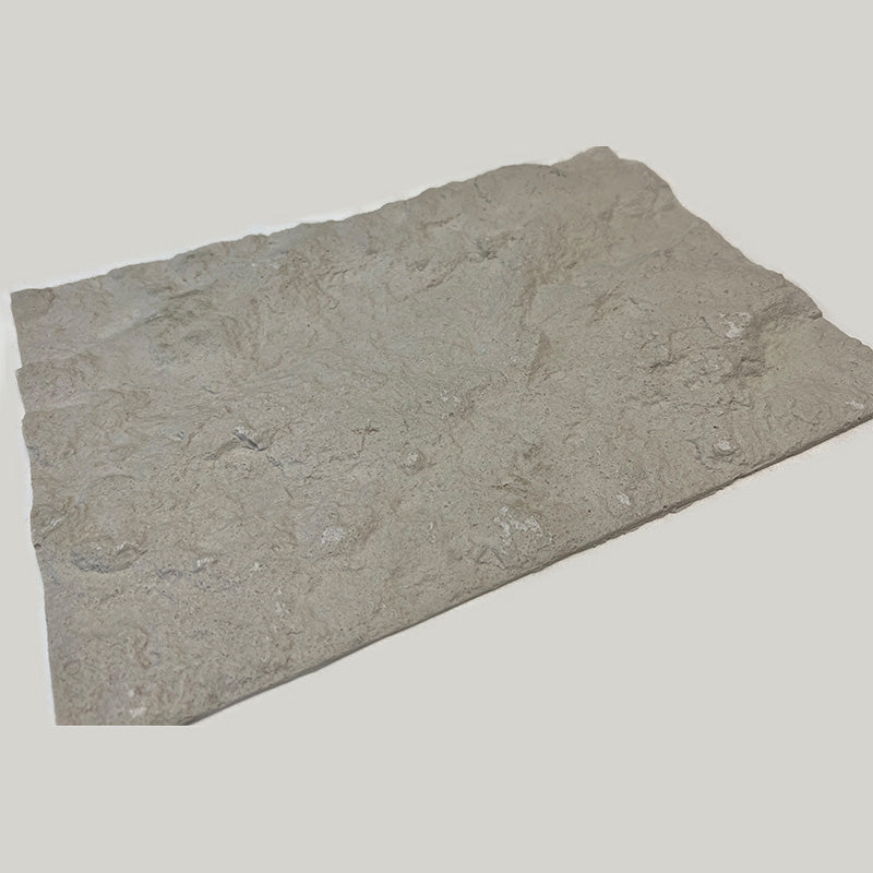 Flexible Stone 軟瓷 Veneer Sheet Interior and Exterior 柔性石材 真石質感 防水防潮 室內戶外可用 月谷石166x60cm米白052