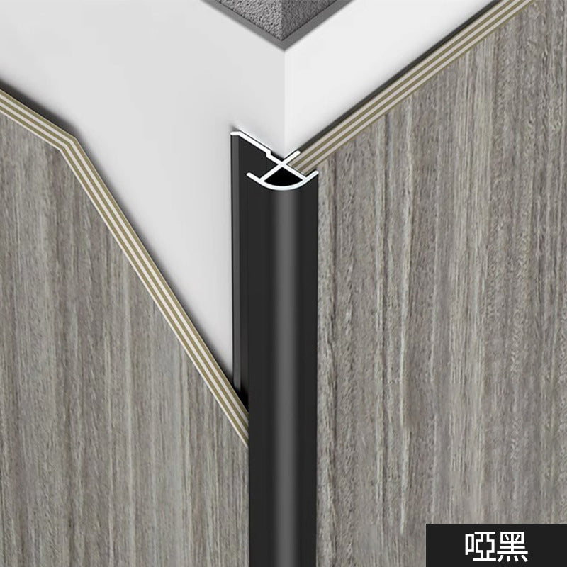 Aluminium Alloy External Corners Decorative Strip 墻板專用 鋁合金 圓弧陽角裝飾線 修邊線 長度2.5米/條