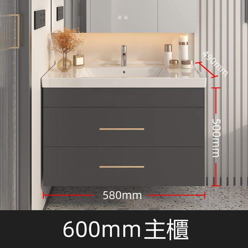 Bathroom Cabinets T142系列 掛壁式 廁所衛生間 鏡櫃 浴室櫃 陶瓷一體盤 不鏽鋼材質 Stainless Steel Mirror Bathroom Cabinets