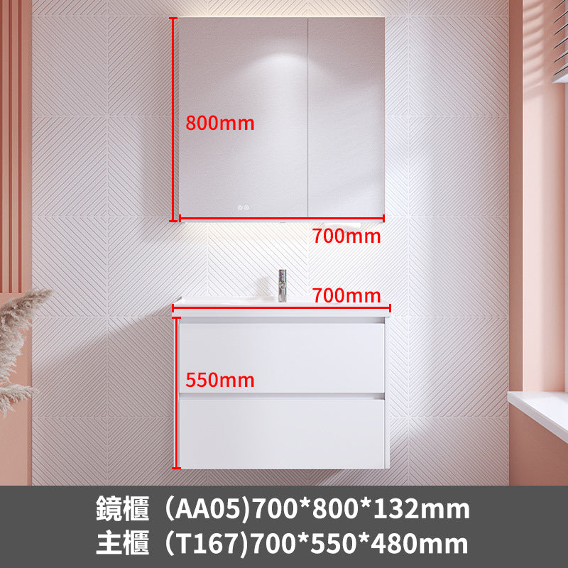 Bathroom Cabinets T167系列 掛壁式 廁所衛生間 鏡櫃 浴室櫃 防水防潮 不鏽鋼材質 Stainless Steel Mirror Bathroom Cabinets