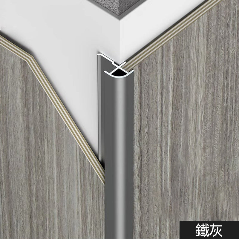 Aluminium Alloy External Corners Decorative Strip 墻板專用 鋁合金 圓弧陽角裝飾線 修邊線 長度2.5米/條