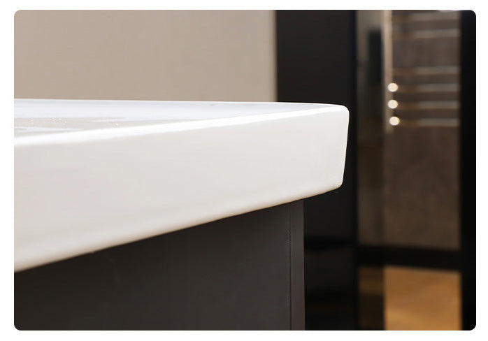 Bathroom Cabinets T141系列 落地式 廁所衛生間 浴室櫃 陶瓷一體盤 不鏽鋼材質 防水防潮 Stainless Steel Bathroom Cabinets