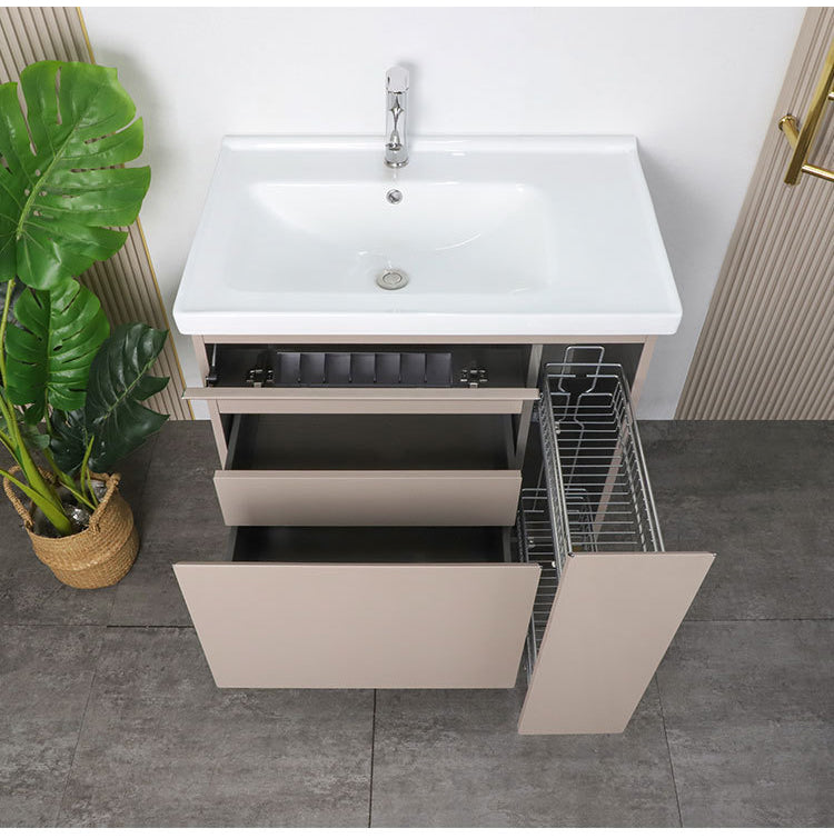 Bathroom Cabinets T160系列 落地式 廁所衛生間 浴室櫃 陶瓷一體盤 防水防潮 不鏽鋼材質 Stainless Steel Bathroom Cabinets