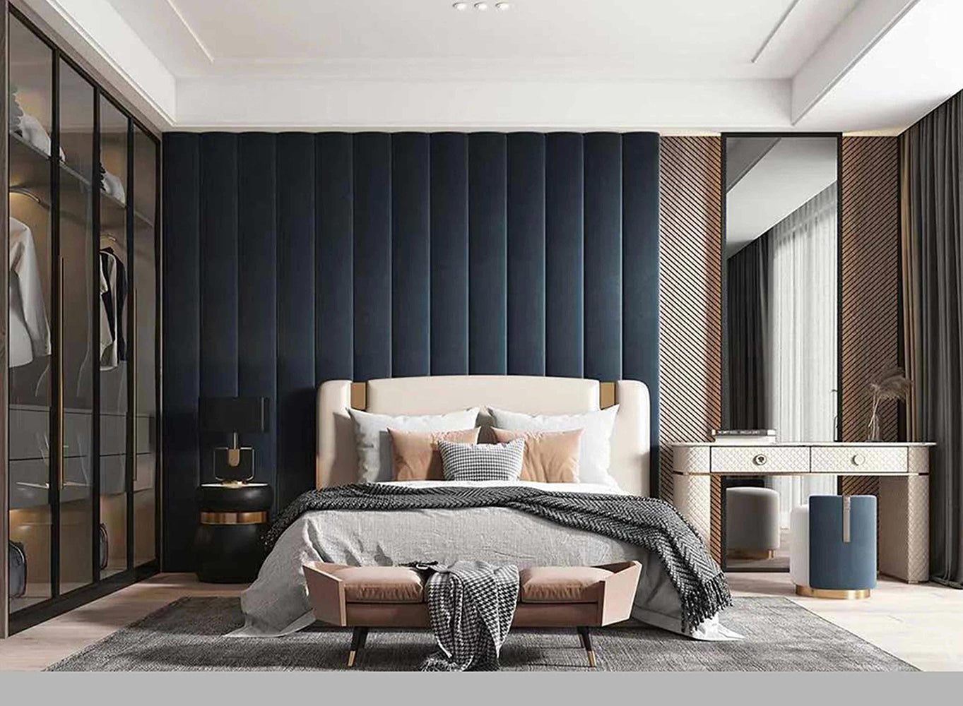 3D Leather Wall Panels 硬包 Customizable 可訂造尺寸 皮紋牆板 立體牆板 繡花牆板 透光牆板 藝術背景墻 皮紋格柵板 皮紋半圓板 環保PU皮材質