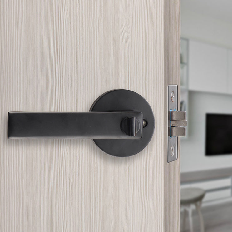 Door Lock Doors Handles Doors Hardware 標配款 F03系列 門鎖 有匙款 冇匙款 方形 門把手 房間門 浴室衛生間門 圓形鎖 一體鎖