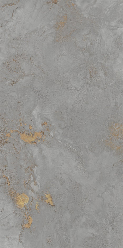 意大利設計磁磚 Italian Design Tiles 彩銅金 CX75006GY 75×150cm 地磚 牆磚 柔光磚 Dry grain and throw 半拋幹粒工藝 Dumb and soft face 啞柔面