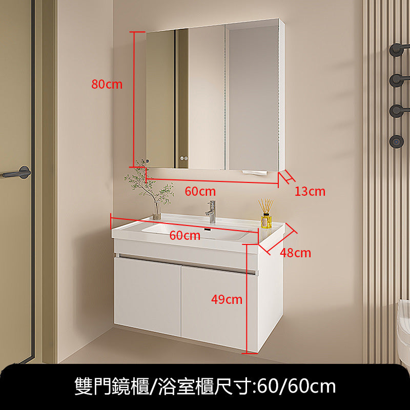 Bathroom Cabinets T162系列 掛壁式 廁所衛生間 鏡櫃 浴室櫃 防水防潮 不鏽鋼材質 Stainless Steel Mirror Bathroom Cabinets