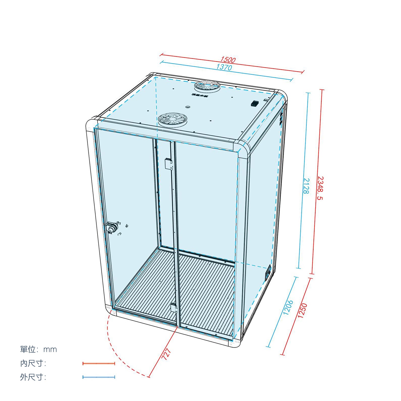 Soundproof Pods for Office YPM 隔音艙 Meeting Booths 隔音房 辦公室專用 隔音會議室 隔音會客室 包送貨安裝