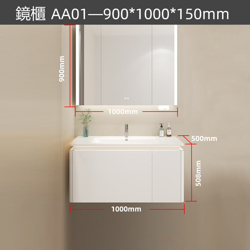 Bathroom Cabinets T148系列 掛壁式 自帶LED燈 廁所衛生間 鏡櫃 浴室櫃 不鏽鋼材質 Stainless Steel Mirror Bathroom Cabinets