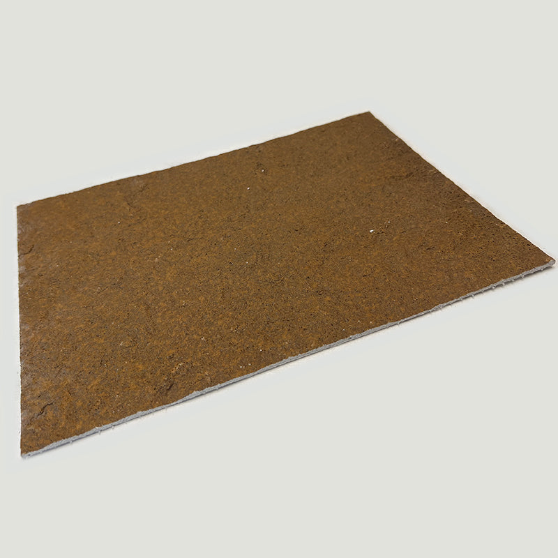 Flexible Stone 軟瓷 Veneer Sheet Interior and Exterior 柔性石材 真石質感 防水防潮 室內戶外可用 鏽石板304x118cm水洗面