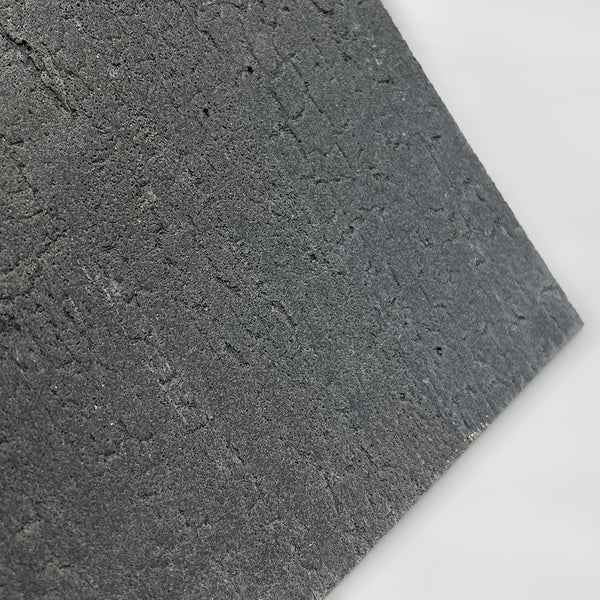 Flexible Stone 軟瓷 Veneer Sheet Interior and Exterior 柔性石材 真石質感 防水防潮 室內戶外可用炭燒木304x55cm黑