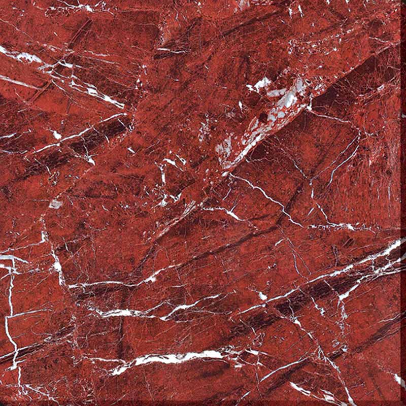 中國佛山磁磚 China Foshan Marble Tiles Glossy 大理石磁磚 連紋磁磚 地磚 牆磚 釉面磚 亮光面 西亞紅6B6026 60×60cm