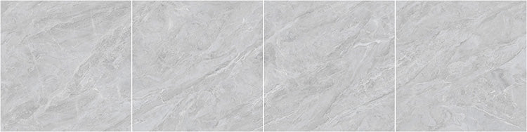 中國佛山磁磚 China Foshan Marble Tiles Glossy 大理石磁磚 連紋磁磚 地磚 牆磚 釉面磚 亮光面8E8132辛格拉淺灰 80×80cm