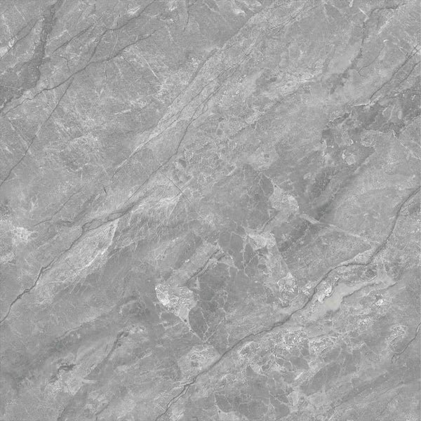 中國佛山瓷磚 China Foshan Marble Tiles Glossy 大理石瓷磚 連紋瓷磚 地磚 墻磚 釉面磚 8L8004安第斯深灰 80×80cm