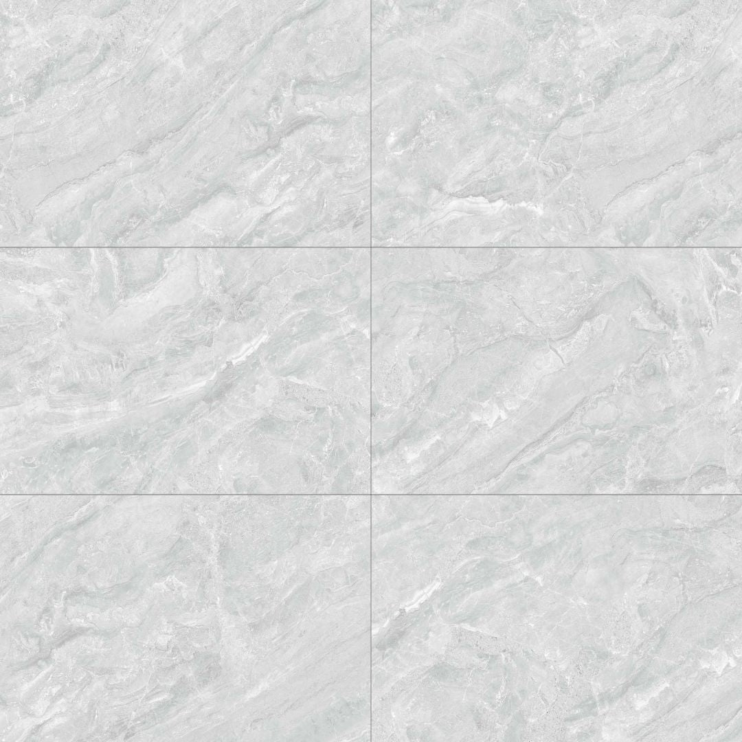 中國佛山瓷磚 China Foshan Marble Tiles Glossy 大理石瓷磚 連紋瓷磚 地磚 牆磚 釉面磚 亮光面  寶格灰48E4003  40×80cm