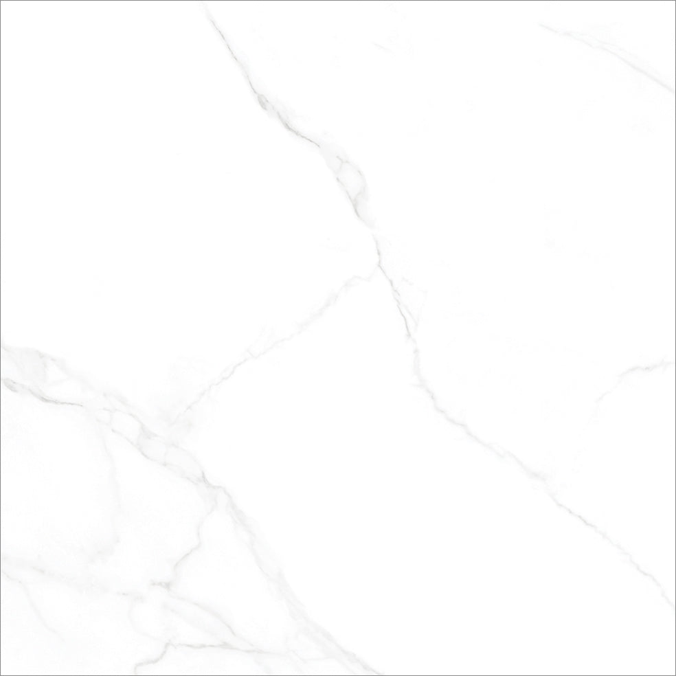 中國佛山磁磚 China Foshan Marble Tiles Glossy 大理石磁磚 連紋磁磚 地磚 牆磚 釉面磚 亮光面 托爾亞白6B6148 60×60cm