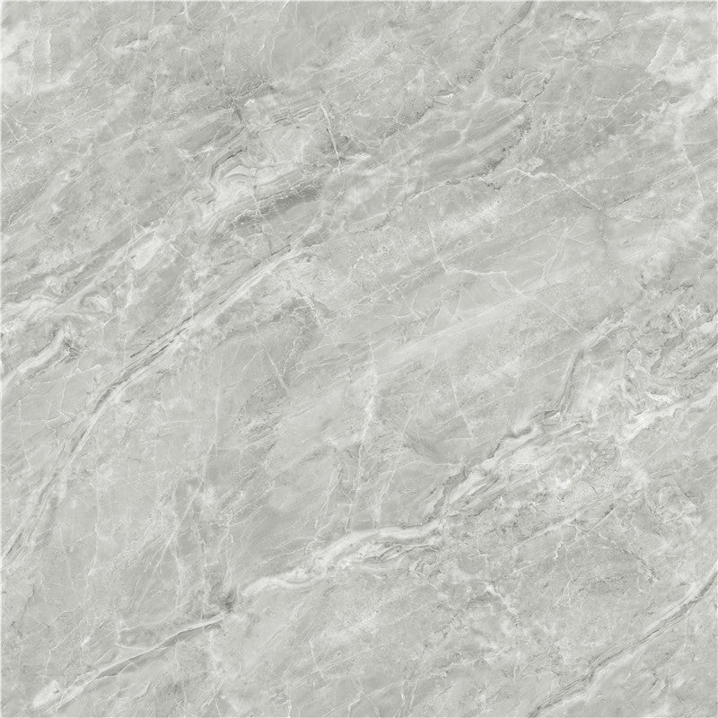 中國佛山瓷磚 China Foshan Marble Tiles Glossy 大理石瓷磚 連紋瓷磚 地磚 墻磚 釉面磚 亮光面 達曼灰GT8620 80×80cm