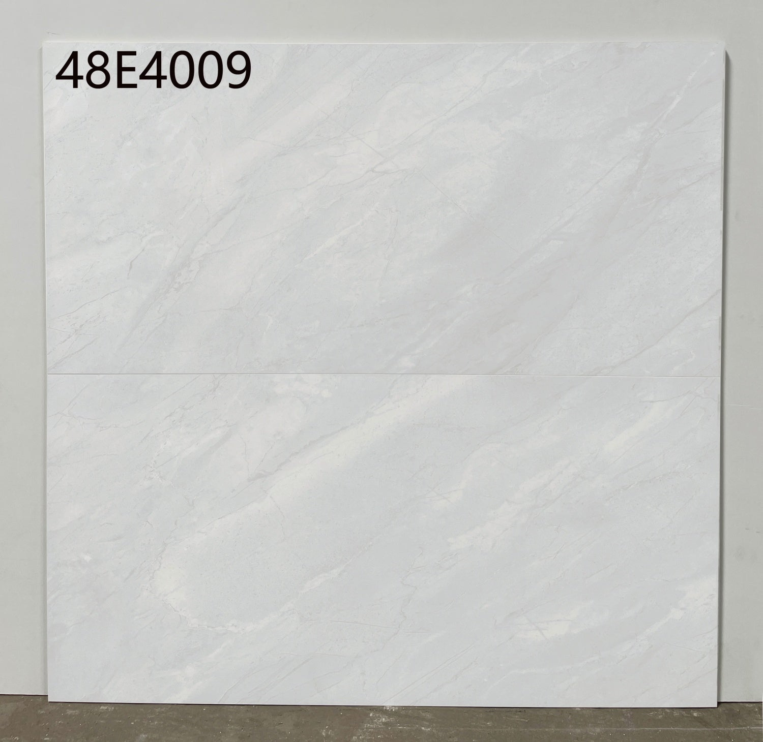 中國佛山磁磚 China Foshan Marble Tiles Glossy 大理石磁磚 連紋磁磚 地磚 牆磚 釉面磚 亮光面 伯爵灰48E4009  40×80cm