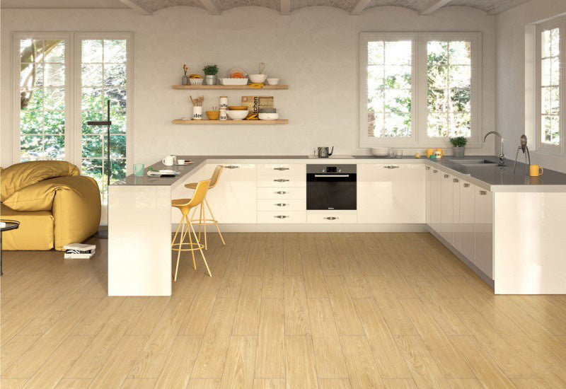 中國佛山磁磚 FOSHAN Tiles WK10209 木紋磚 Wood Grain Brick 地磚 啞光 20×100cm