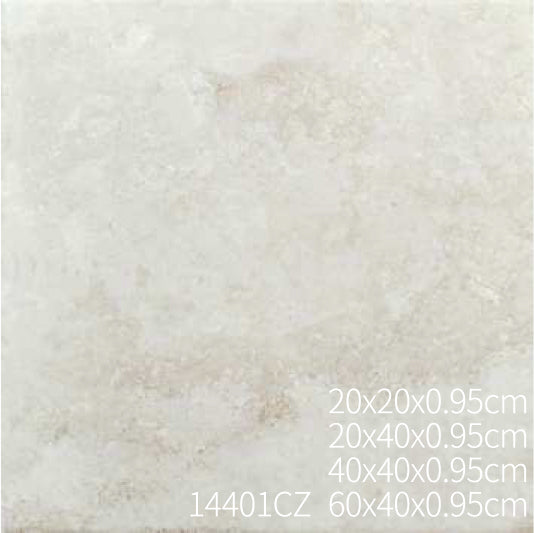 萊姆石古堡磚 R11級防滑 14401系列 40×40cm 混合規格包裝 Limestone Tiles Outdoor 戶外地磚 Rustic Tiles R11 Anti-slip Finish