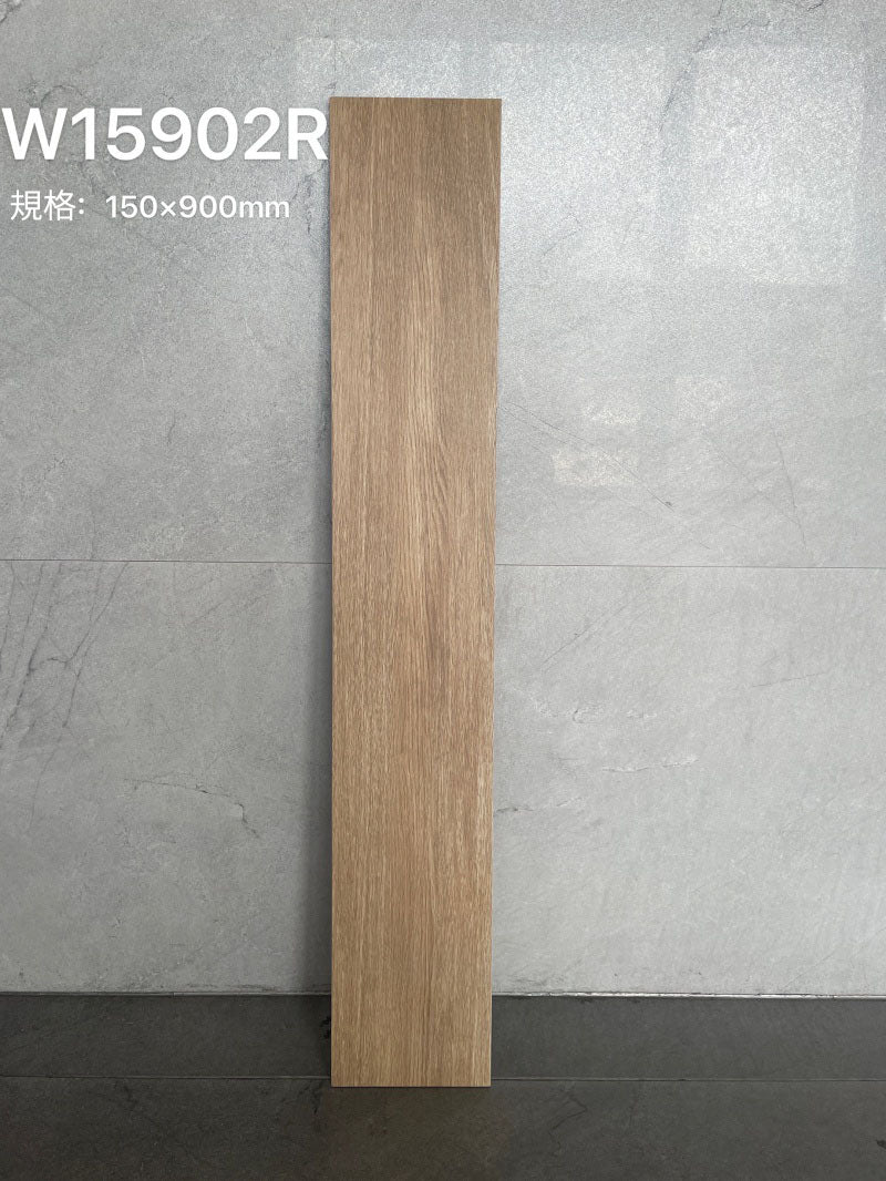 木紋磚 戶外地磚 R12級防滑 W15902R 15×90cm Wood Grain Brick R12 Anti-slip Finish Outdoor Tiles