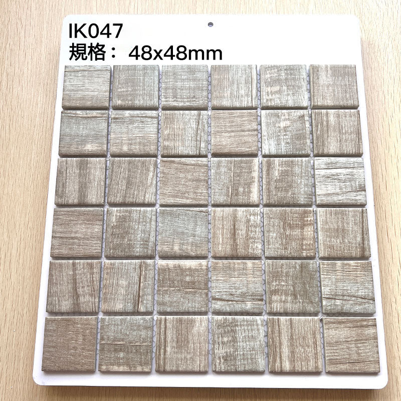 Mosaic Tiles 馬賽克瓷磚 IK系列 30.6×30.6cm 木紋系列 Wooden Effect Wall Tiles