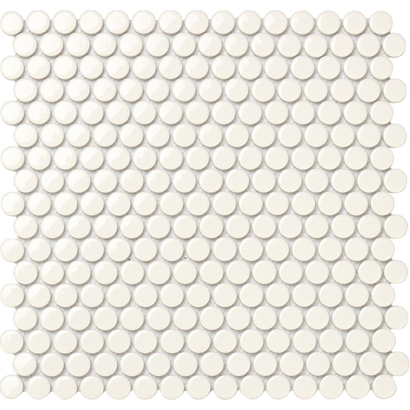 Mosaic Tiles 馬賽克瓷磚 Y19系列 29.2×32cm 圓珠系列 Penny Round Mosaic Tile Porcelain