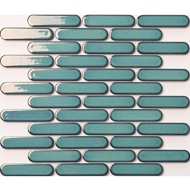 Rounded Rectangle Mosaic Tiles 馬賽克瓷磚 Y98H系列 30×30cm 未來光輪系列 多色可選 Porcelain