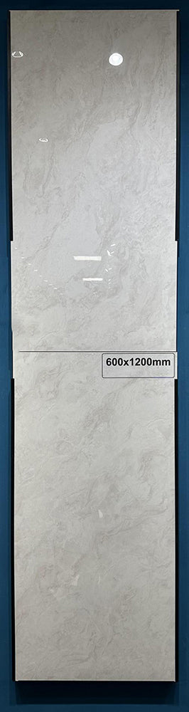 中國佛山瓷磚 China Foshan Marble Tiles Glossy 大理石瓷磚 連紋瓷磚 地磚 墻磚 釉面磚 亮光面 大西洋灰JM61205 60×120cm