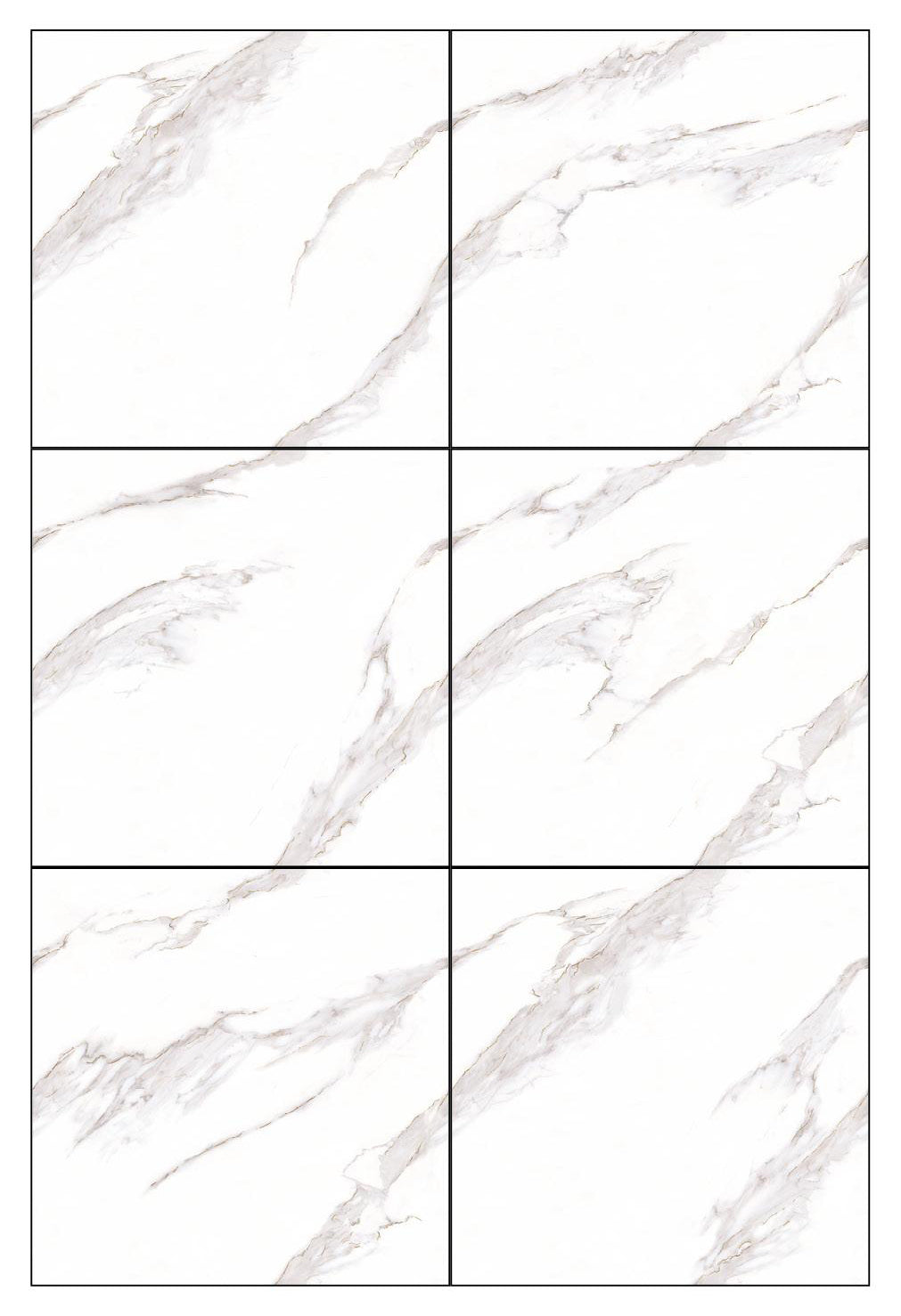 中國佛山瓷磚 China Foshan Marble Tiles Glossy 大理石瓷磚 連紋瓷磚 地磚 墻磚 釉面磚 亮光面 魚肚金999K010 80×80cm