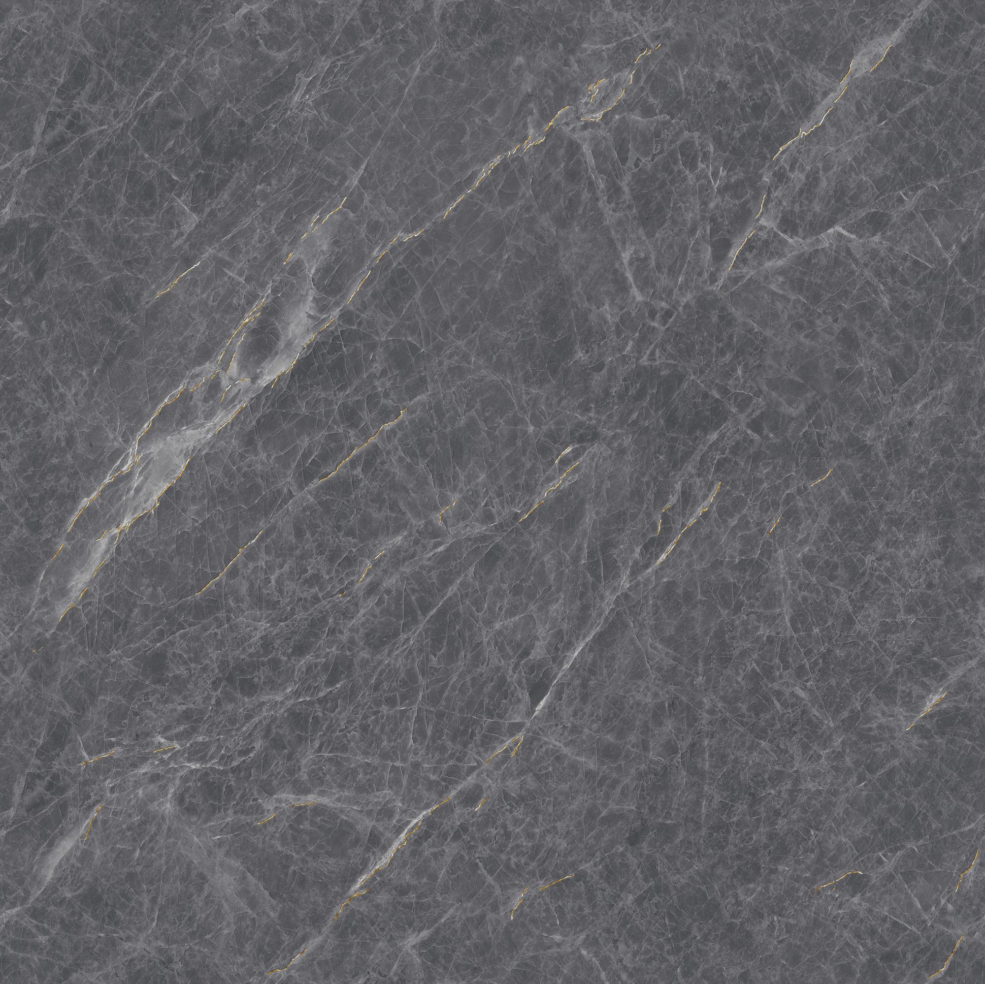 中國佛山瓷磚 China Foshan Marble Tiles Glossy 大理石瓷磚 連紋瓷磚 地磚 墻磚 釉面磚 亮光面 森灰999K018 80×80cm