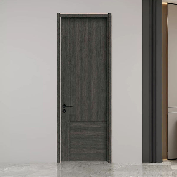 Carbon Crystal Wooden Doors  （包木框和門鎖）北歐金橡2號（零度）LS-2202 碳晶門 實木復合門 生態門 現代簡約風格 新西蘭松木門框 60mm