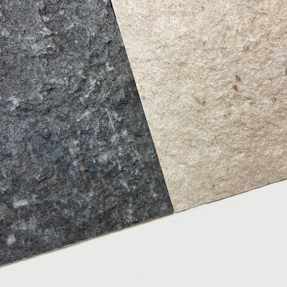 Flexible Stone 軟瓷 Veneer Sheet Interior and Exterior 柔性石材 真石質感 防水防潮 室內戶外可用 萊姆石120x60cm深灰色 MF00106124C米黃色 MF00106122C