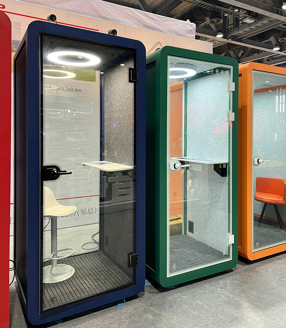 Soundproof Pods for Office YPS 隔音艙 Meeting Booths 隔音房 辦公室專用 隔音會議室 隔音會客室 包送貨安裝