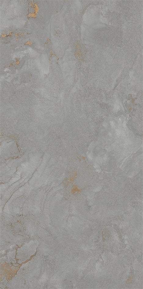 意大利設計磁磚 Italian Design Tiles 彩銅金 CX75006GY 75×150cm 地磚 牆磚 柔光磚 Dry grain and throw 半拋幹粒工藝 Dumb and soft face 啞柔面