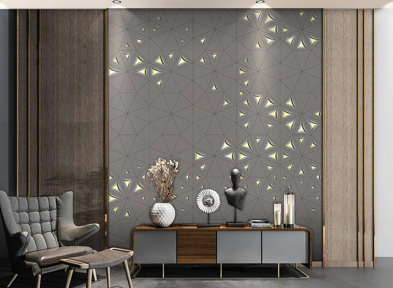 3D Leather Wall Panels 透光皮雕 Customizable 可訂造尺寸 皮紋牆板 立體牆板 繡花牆板 透光牆板 藝術背景墻 皮紋格柵板 皮紋半圓板 環保PU皮材質