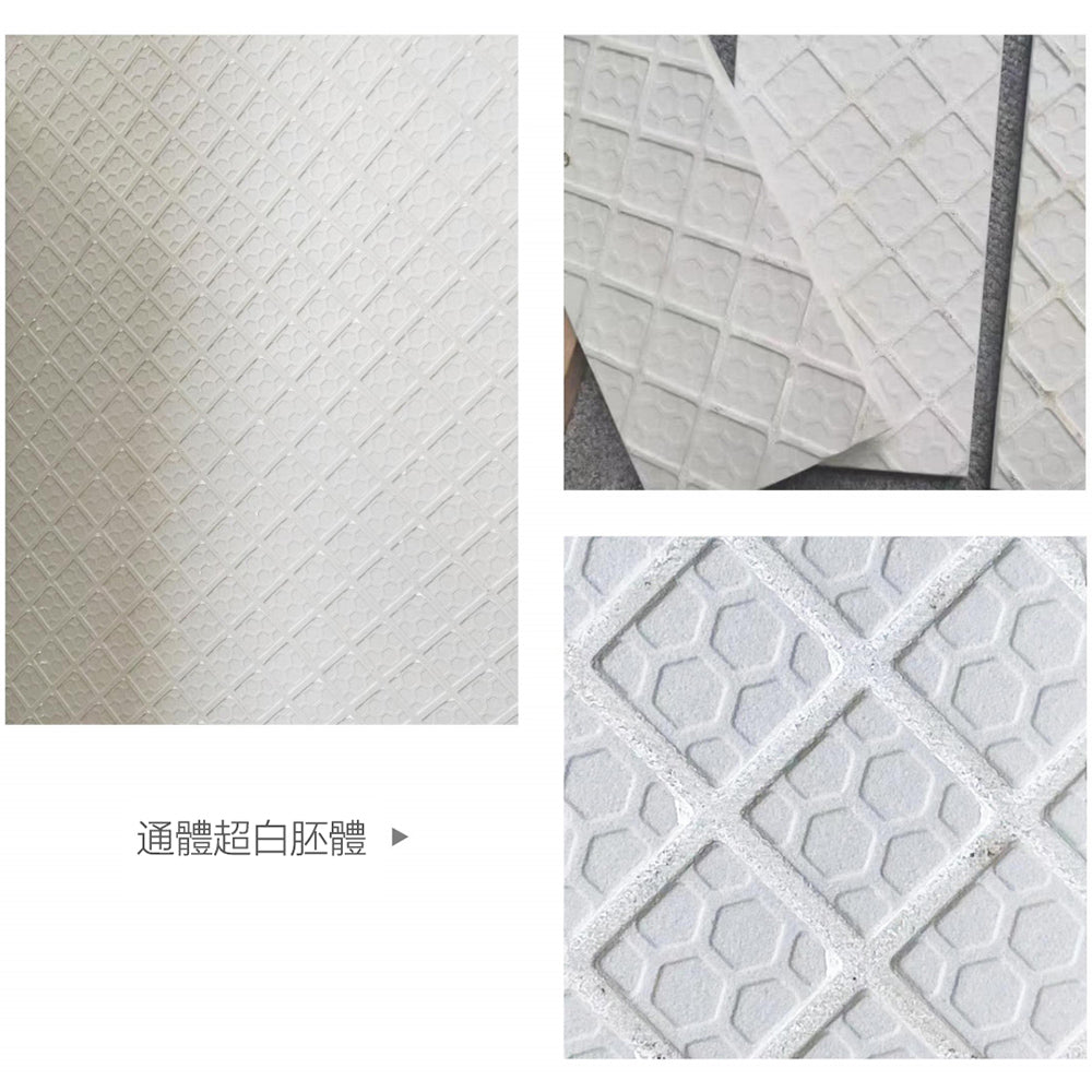 意大利設計瓷磚 Italian Design Tiles 純白GY系列 純白磚 啞光磚 岩石面 Matt Tiles 地磚 墻磚 Porcelain Tiles 超高白度瓷磚 全瓷磚坯 藝術瓷磚