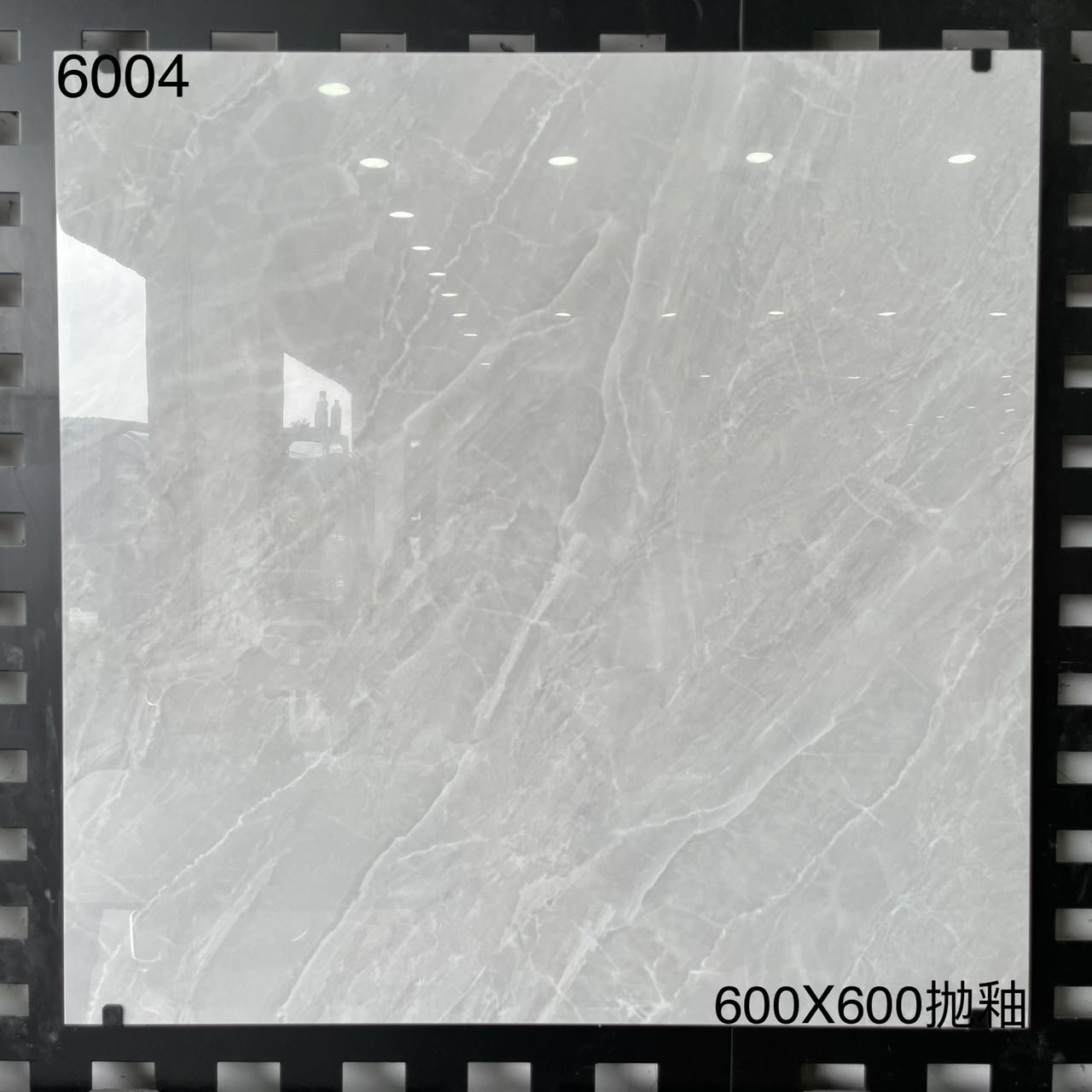 中國佛山瓷磚 China Foshan Marble Tiles Glossy 大理石瓷磚 連紋瓷磚 地磚 墻磚 釉面磚 亮光面 6004 60×60cm