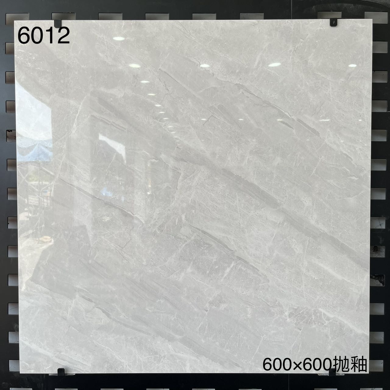 中國佛山瓷磚 China Foshan Marble Tiles Glossy 大理石瓷磚 連紋瓷磚 地磚 墻磚 釉面磚 亮光面 6012 60×60cm