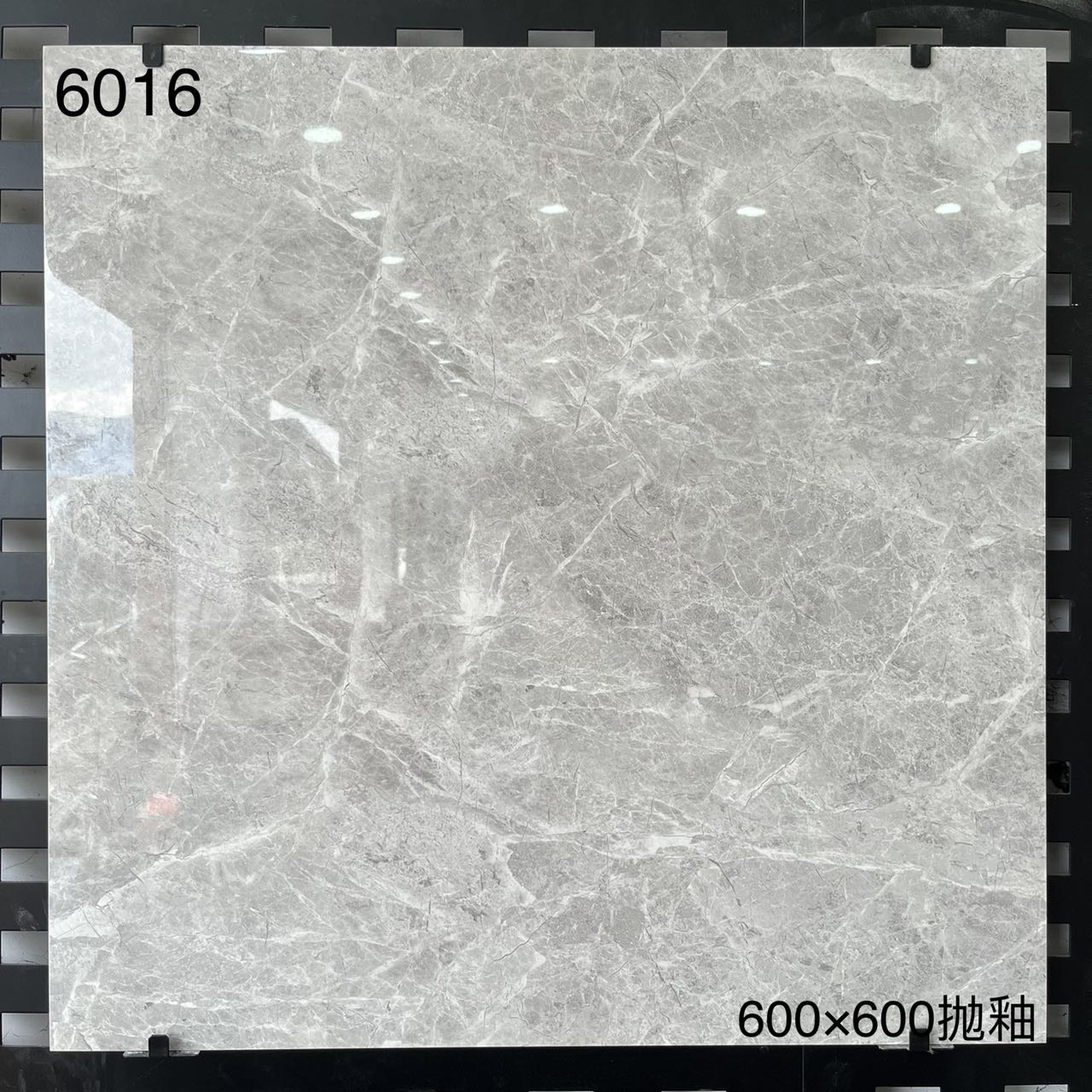 中國佛山瓷磚 China Foshan Marble Tiles Glossy 大理石瓷磚 連紋瓷磚 地磚 墻磚 釉面磚 亮光面 6016 60×60cm