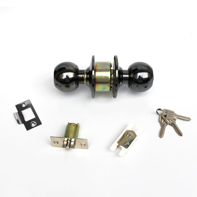 Door Lock Door Knob Doors Hardware 標配款 型號587系列 門鎖 球形鎖 珠鎖 亮光黑色