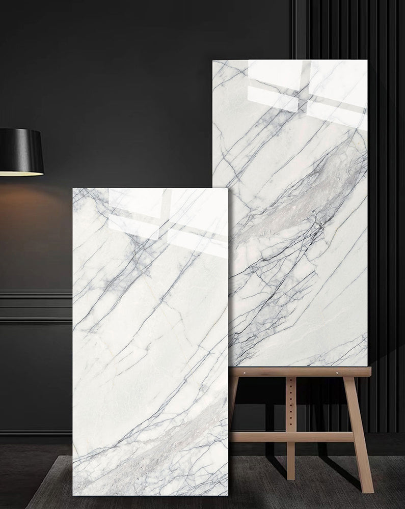 意大利設計瓷磚 Italian Design Tiles 奢石系列 75YS012香雪梅 Luxury Marble tiles 亮光磚 Gloss Tiles 地磚 墻磚 Porcelain Tiles