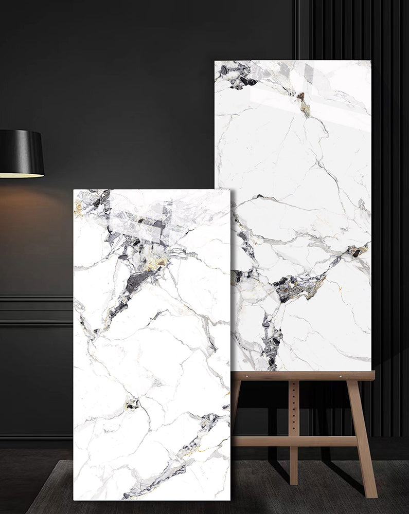 意大利設計瓷磚 Italian Design Tiles 奢石系列 75YS335盛夏精靈 Luxury Marble tiles 亮光磚 Gloss Tiles 地磚 墻磚 Porcelain Tiles