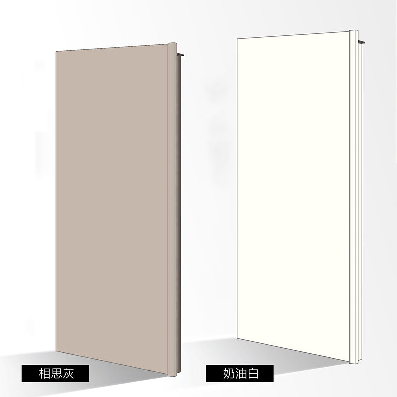 Carbon Crystal Wooden Doors  Z50 （包木框和門鎖）XNS-PB02 奶油白 PET平板 碳晶門 實木復合門 生態門 現代簡約風格