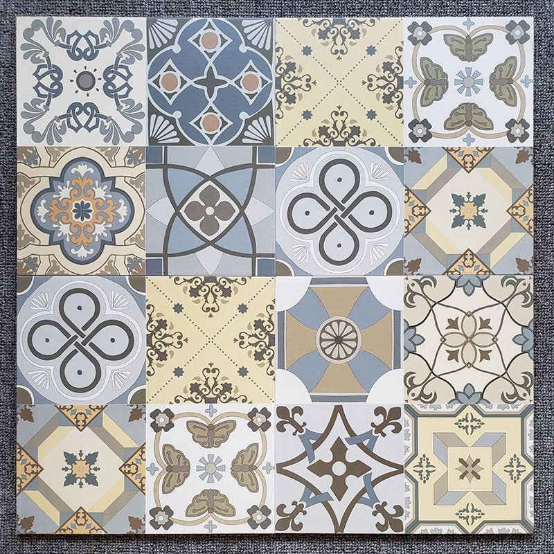 中國佛山瓷磚 China Foshan Tiles Encaustic Tiles 啞光地磚 牆磚F067花磚 裝飾磚 混裝發貨 隨機圖案 30×30cm