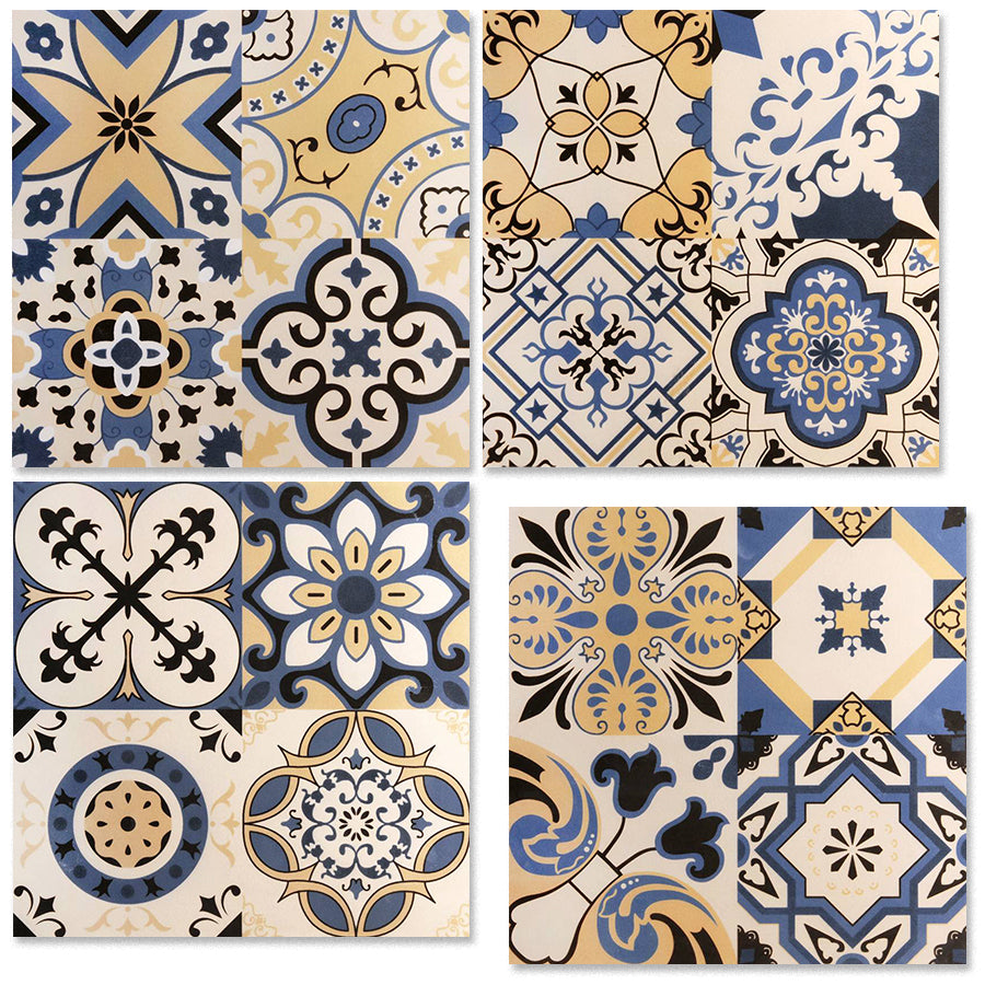 中國佛山瓷磚 China Foshan Tiles Encaustic Tiles 啞光地磚 牆磚F090花磚 裝飾磚 混裝發貨 隨機圖案 30×30cm