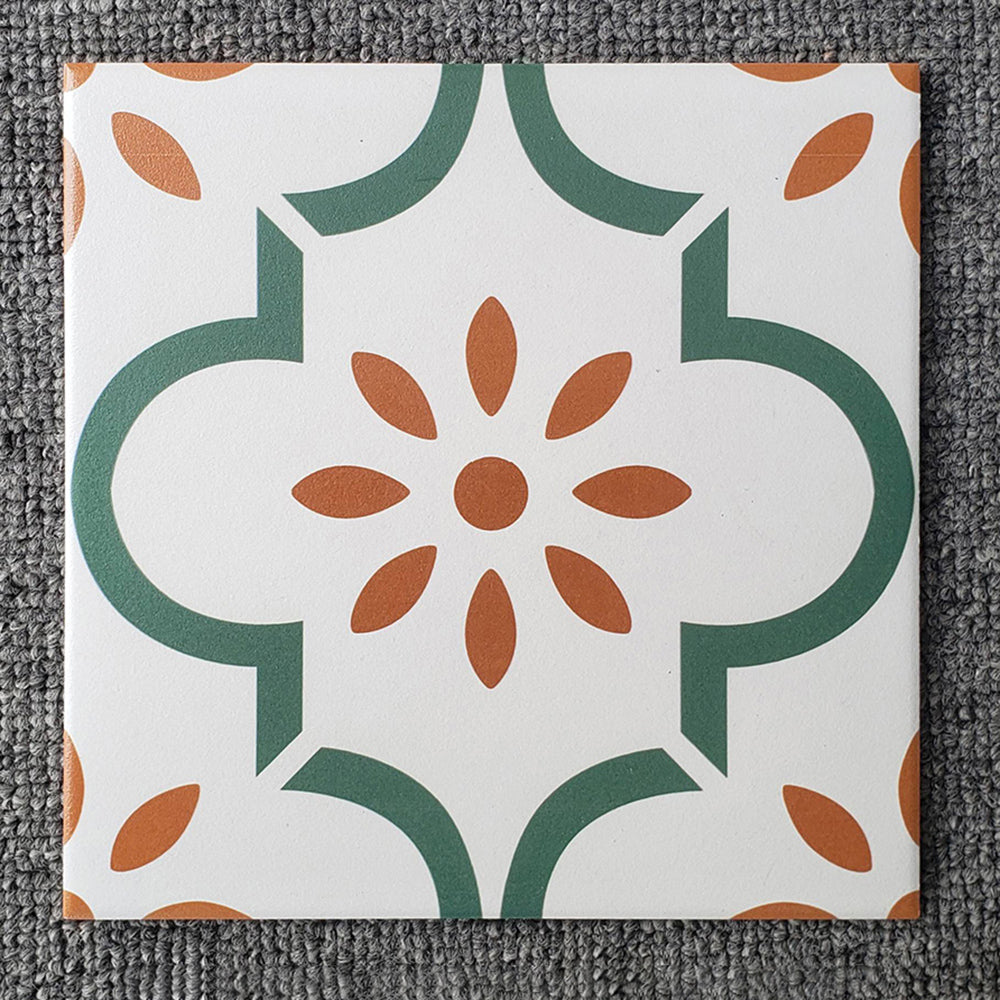 中國佛山瓷磚 China Foshan Tiles Encaustic Tiles 啞光地磚 牆磚F2110 F2111 F2122 F2144 花磚 裝飾磚 混裝發貨 隨機圖案 20×20cm